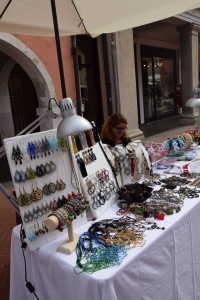 mercato dei portici di via palazzo a Mestre