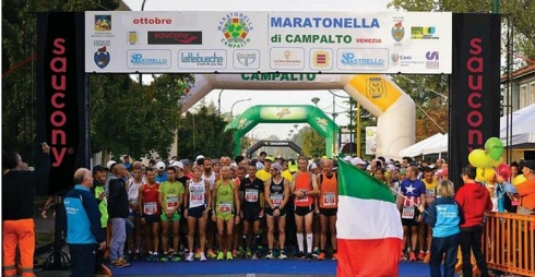 Maratonella di Campalto, immagine della partenza