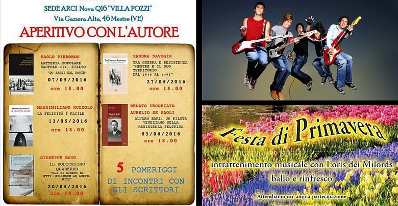 Chirignagi Zelarino - eventi di maggio 2016