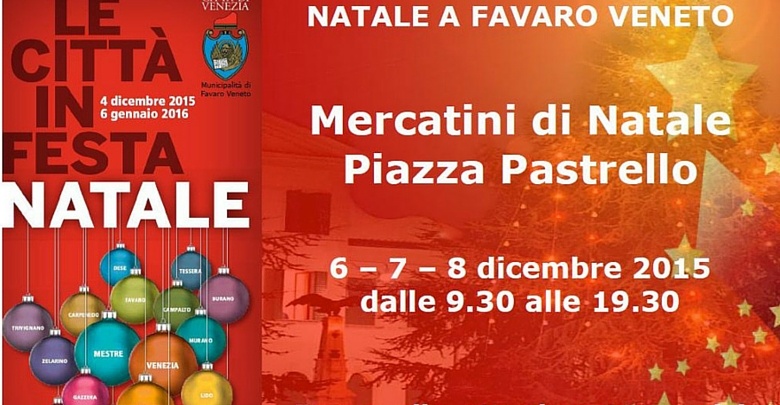 Mercatini Piazza Pastrello Favaro Veneto