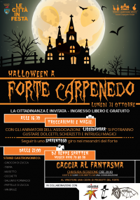 Locandina dell'evento Halloween a Forte Carpenedo