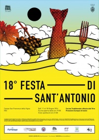 locandina Festa di Sant'Antonio a San Francesco della Vigna