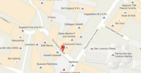 Via Cesare Battisti - Mestre da google maps