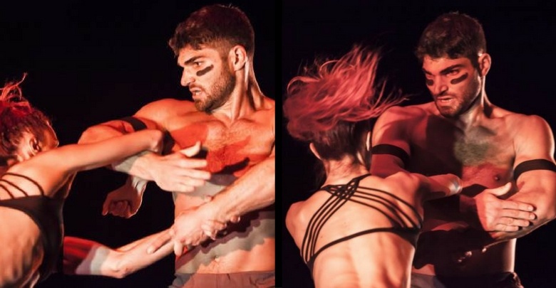 Rouge / Photo : © Joseph Ghaleb / Dancers : Céline Cassone and Christian Denice 